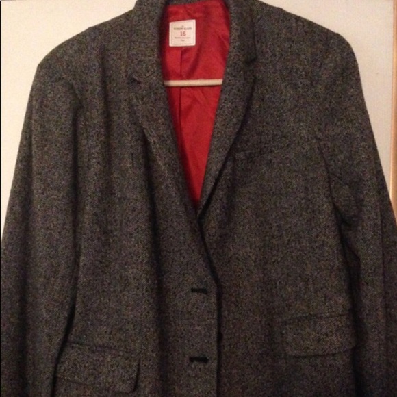 GAP Jackets & Blazers - Gap Gray Tweed Boyfriend Blazer
